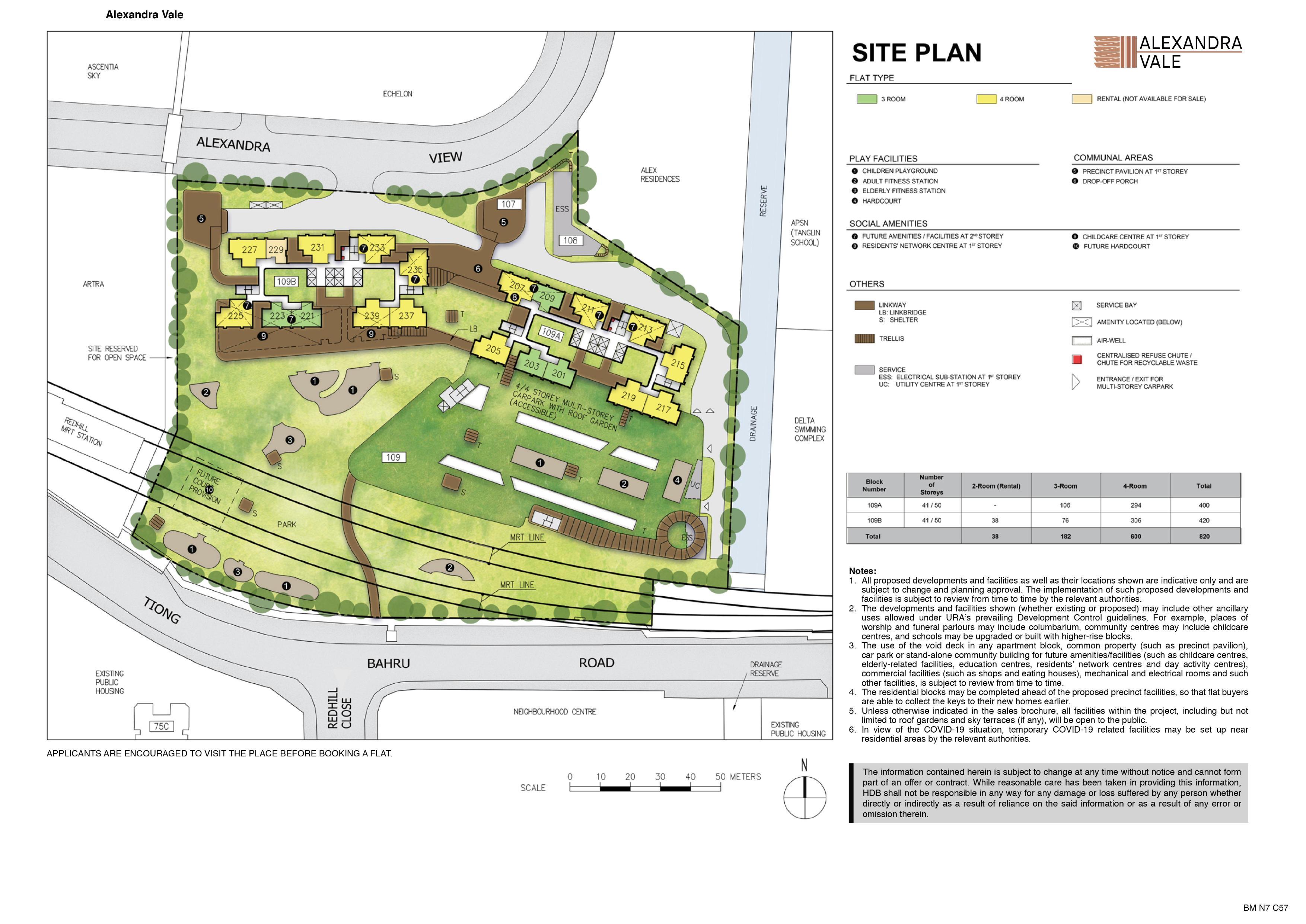 Alexandra Vale site-plan