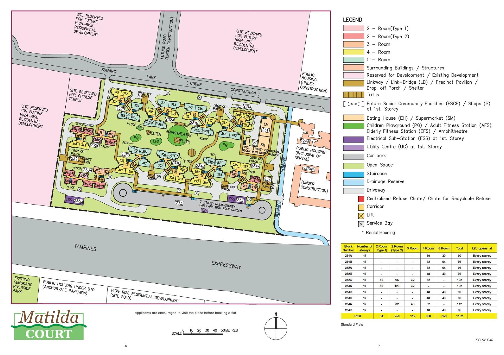Matilda Court site-plan