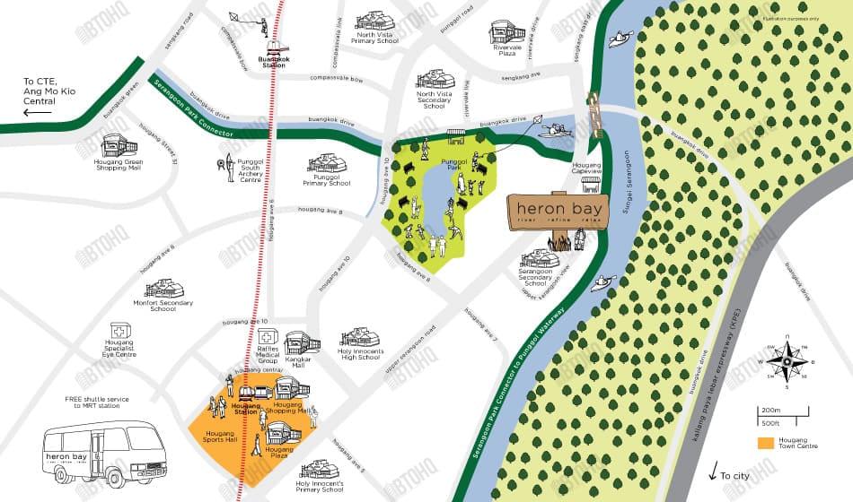 Heron Bay Map