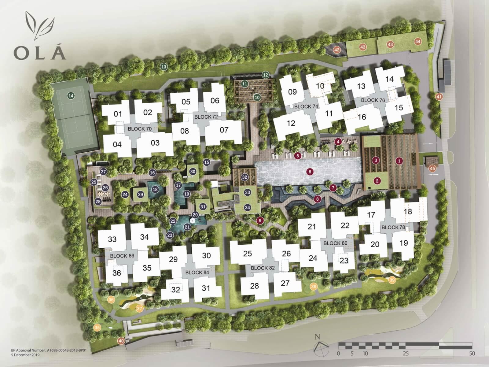 OLA Site Plan