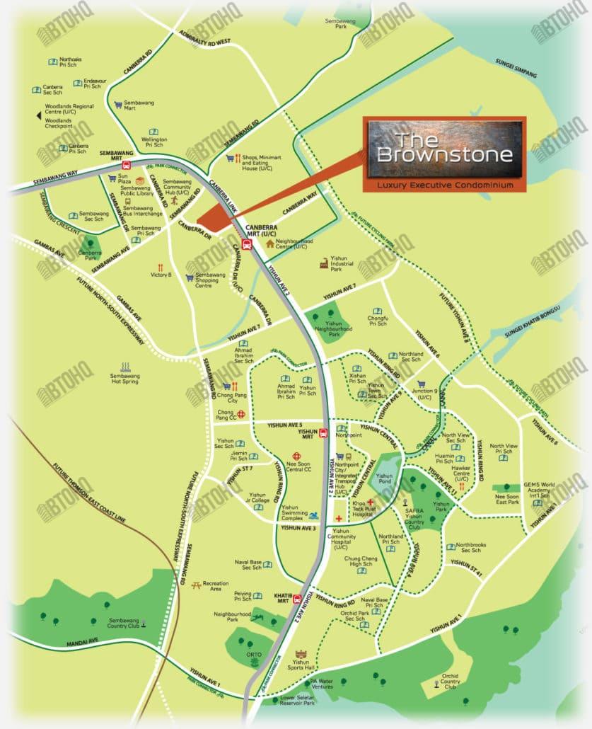 The Brownstone Map