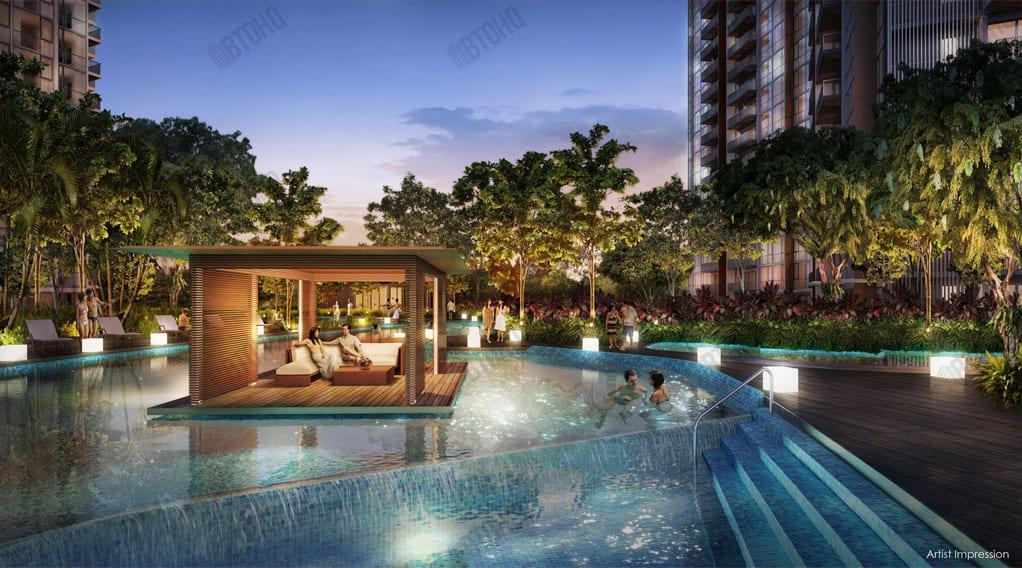 Waterbay Night View