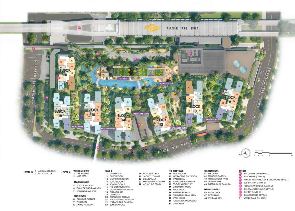 Pasir Ris 8 Site Plan