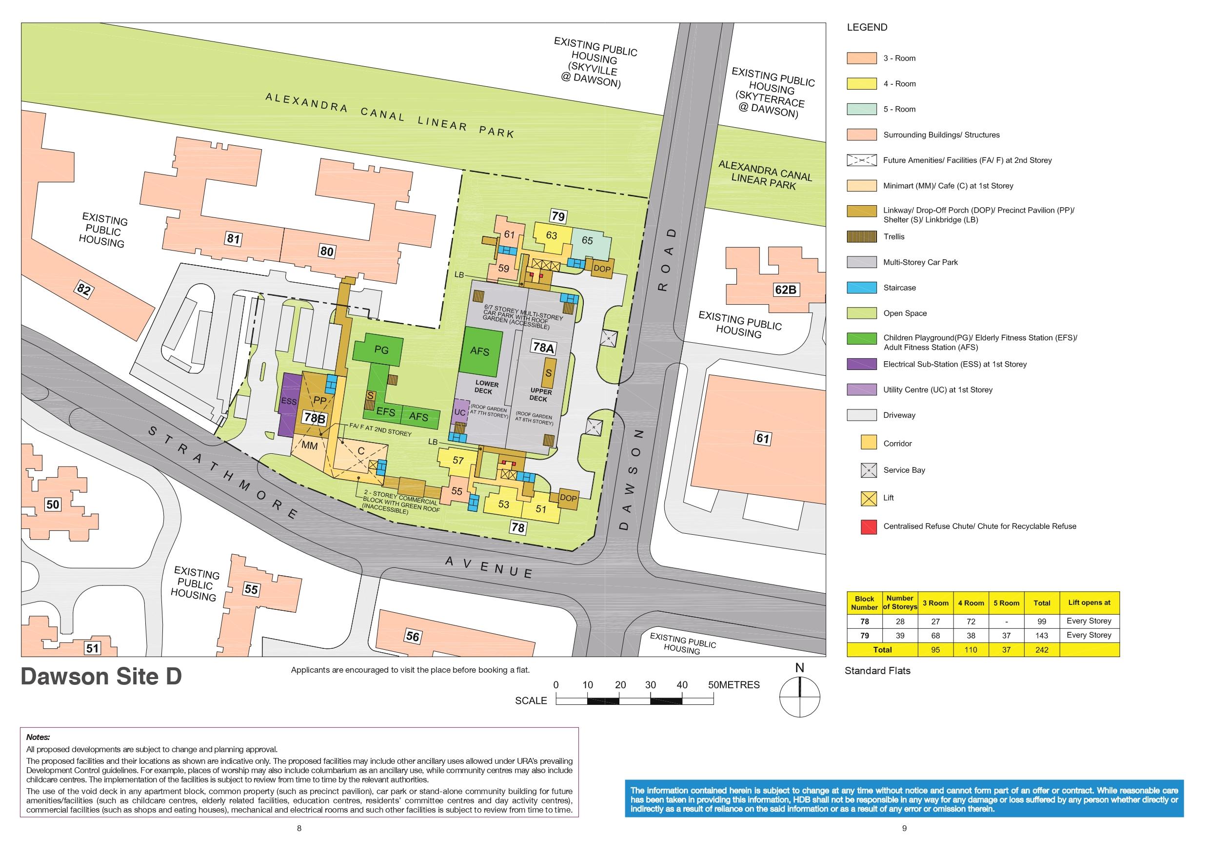 Dawson Vista site-plan