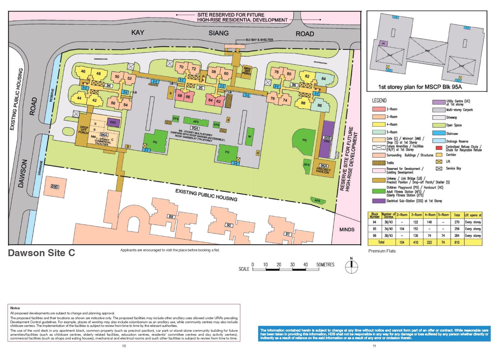 SkyParc @ Dawson site-plan