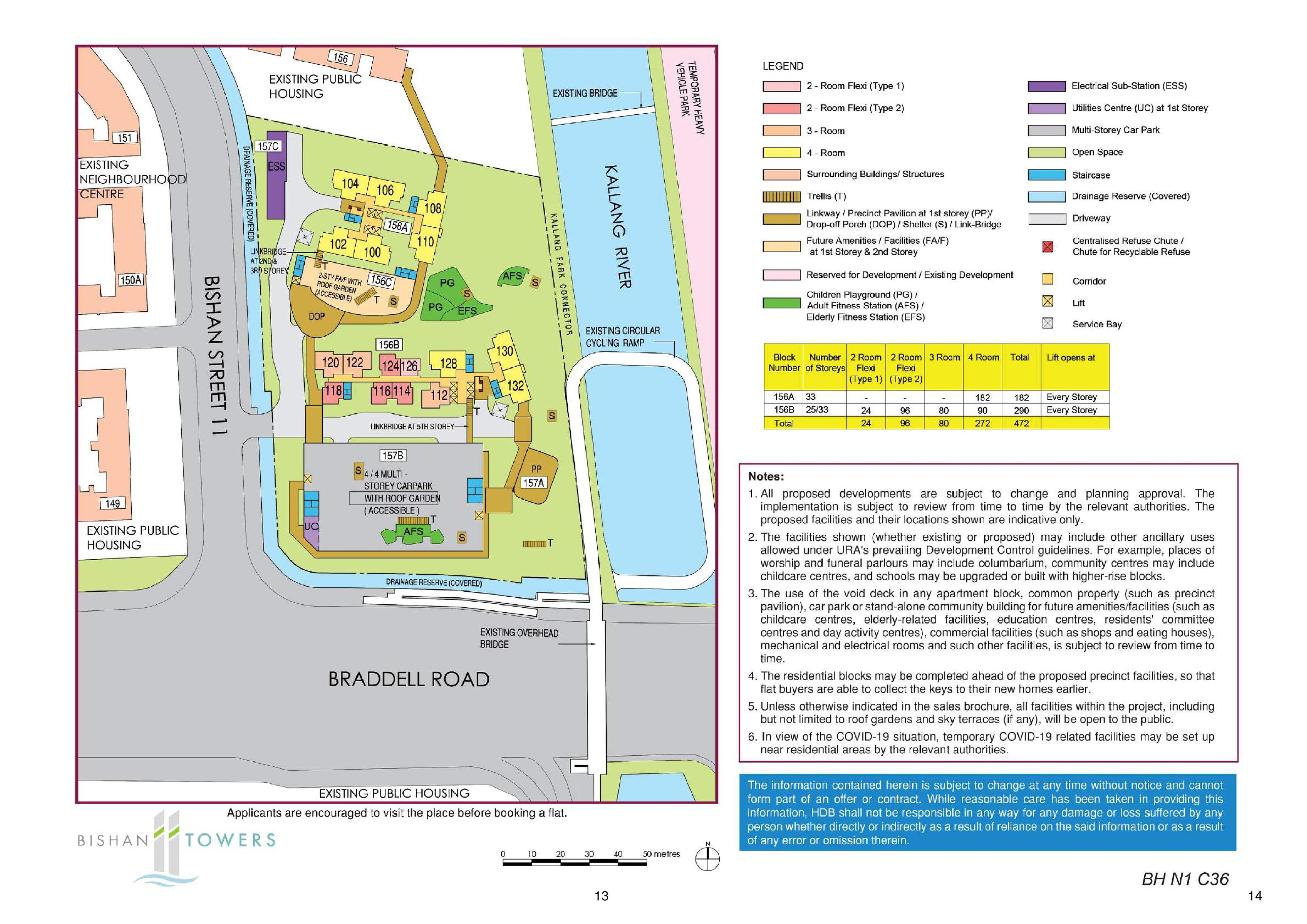 Bishan Towers Site Plan
