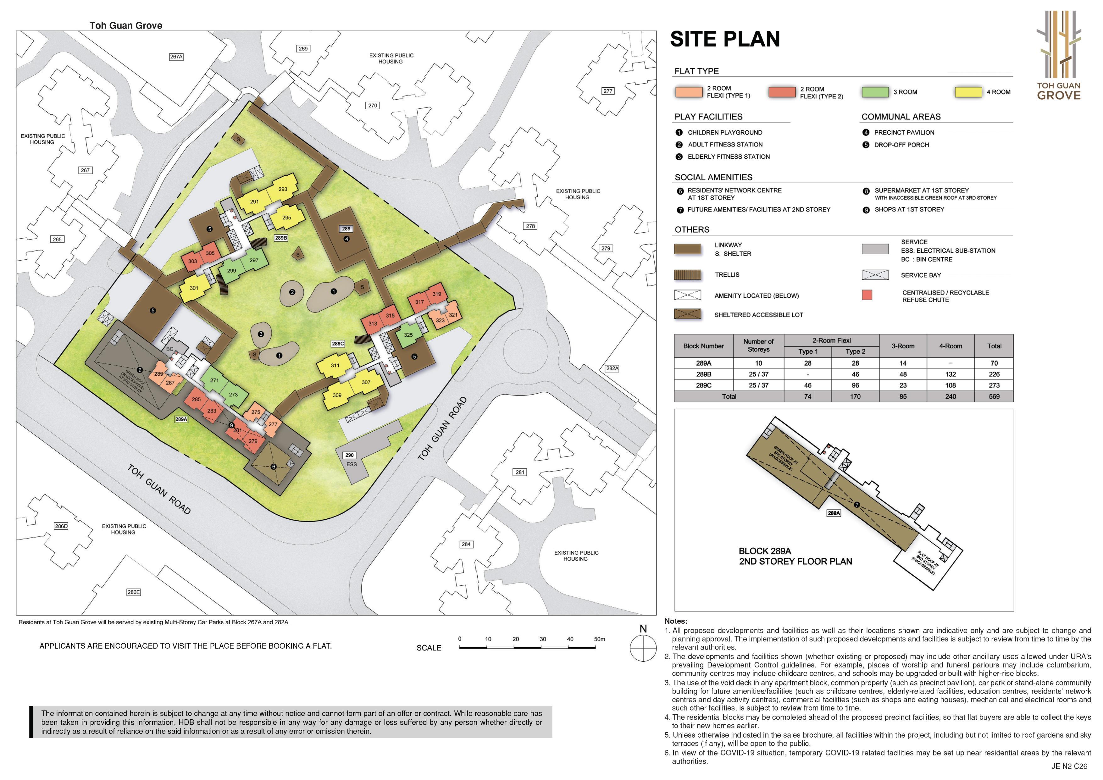 Toh Guan Grove site-plan