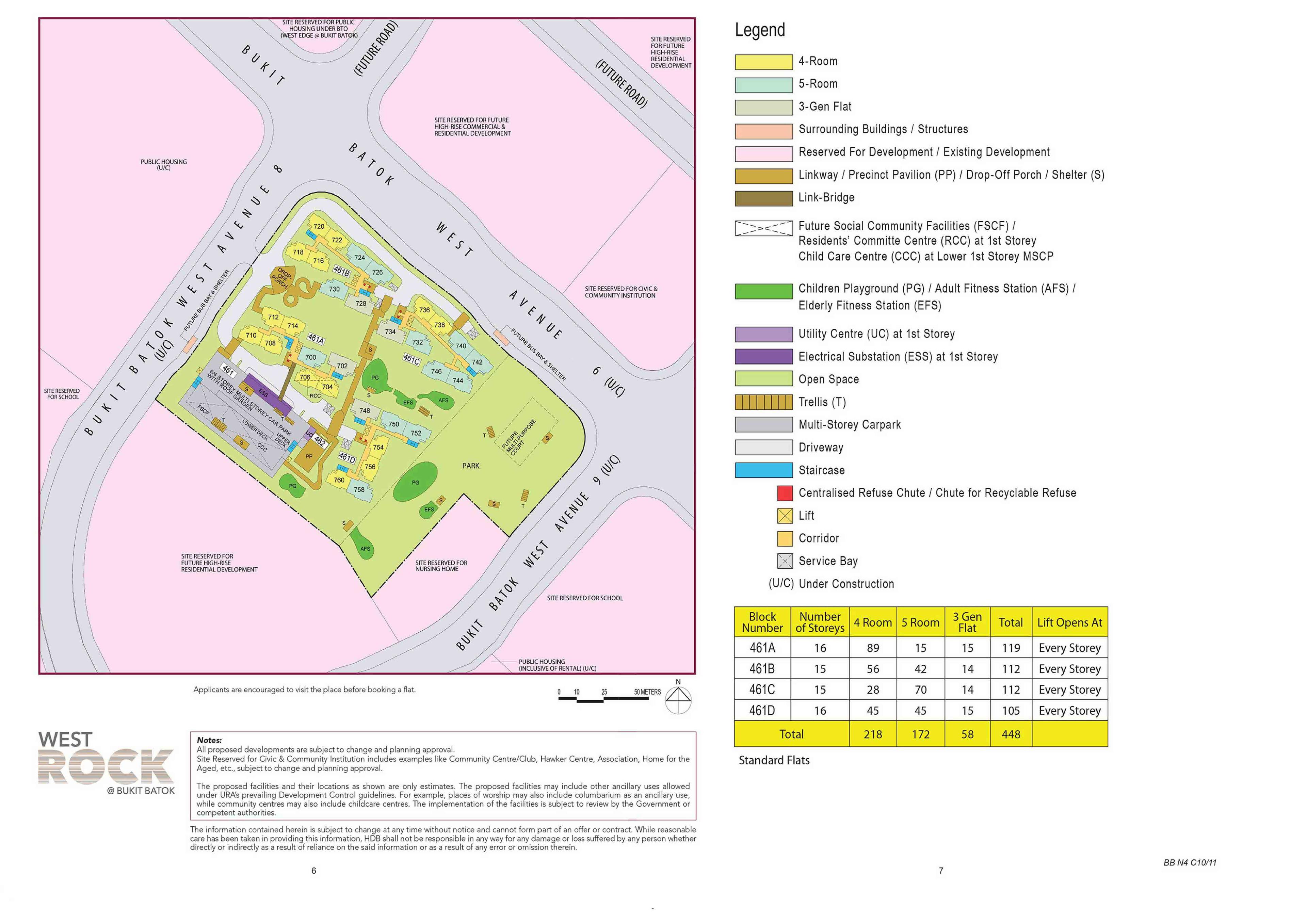 West Rock @ Bukit Batok Site Plan