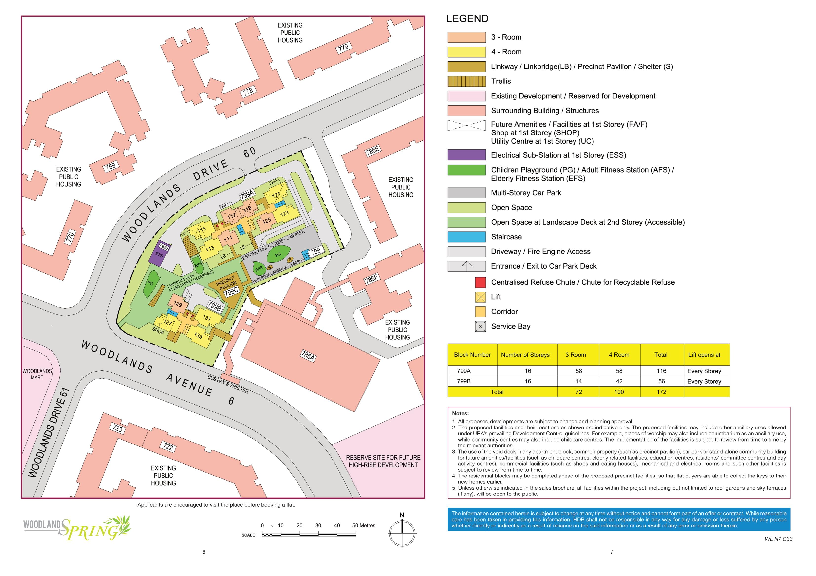 Woodlands Spring Site Plan