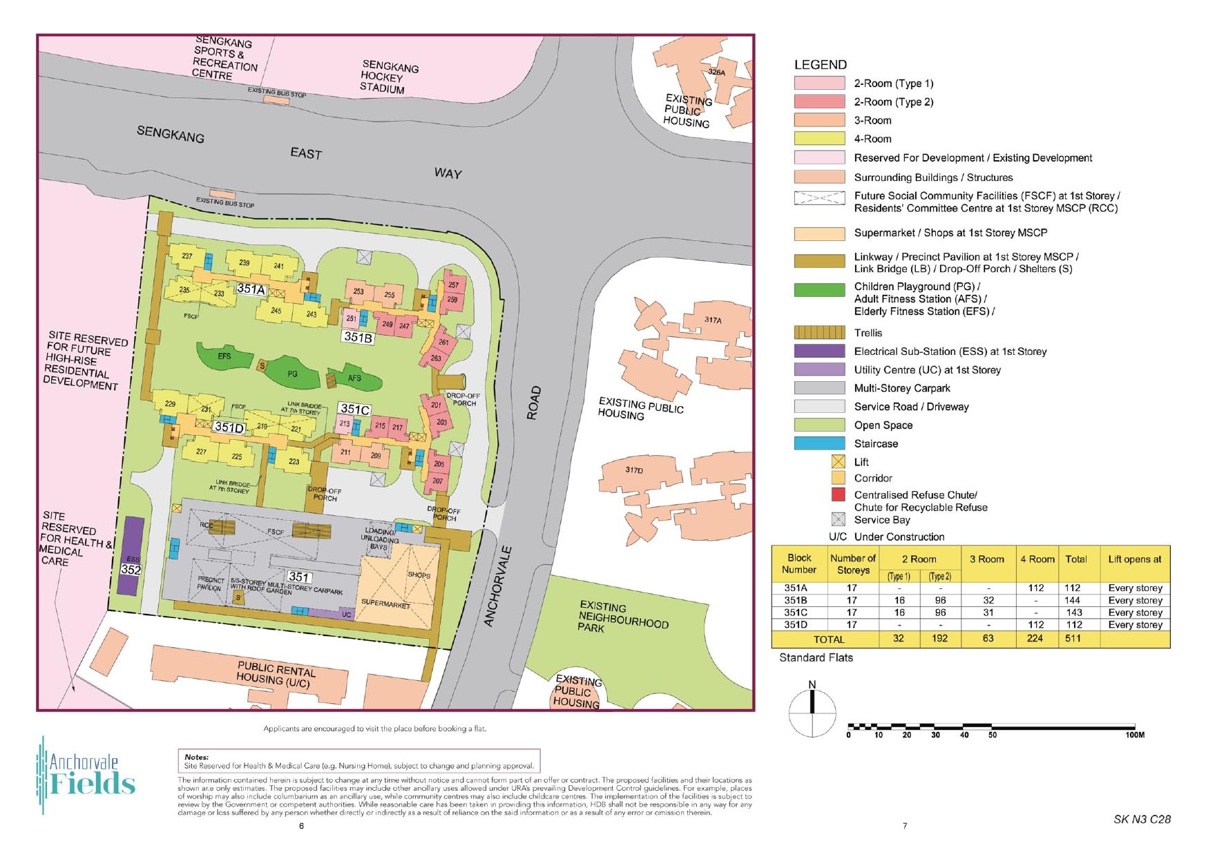 Anchorvale Fields site-plan