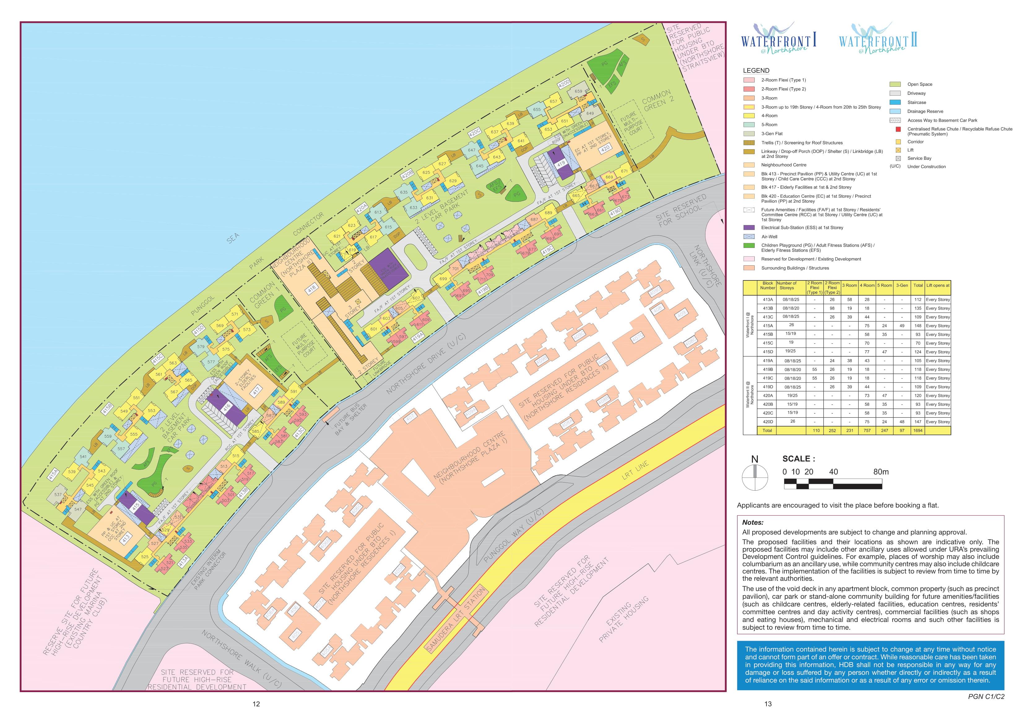 Waterfront II @ Northshore Site Plan