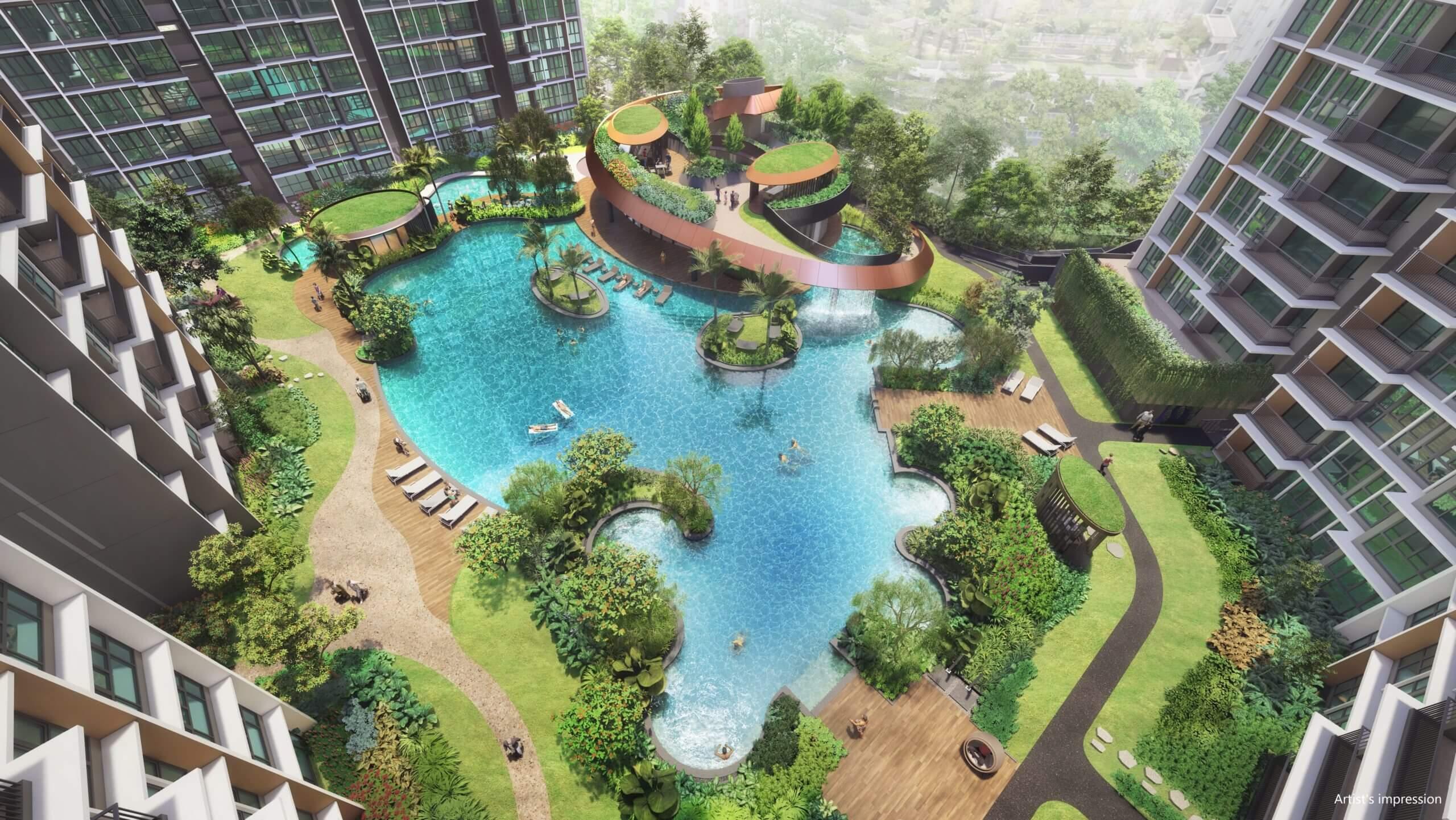 Parc Central Residences Pool