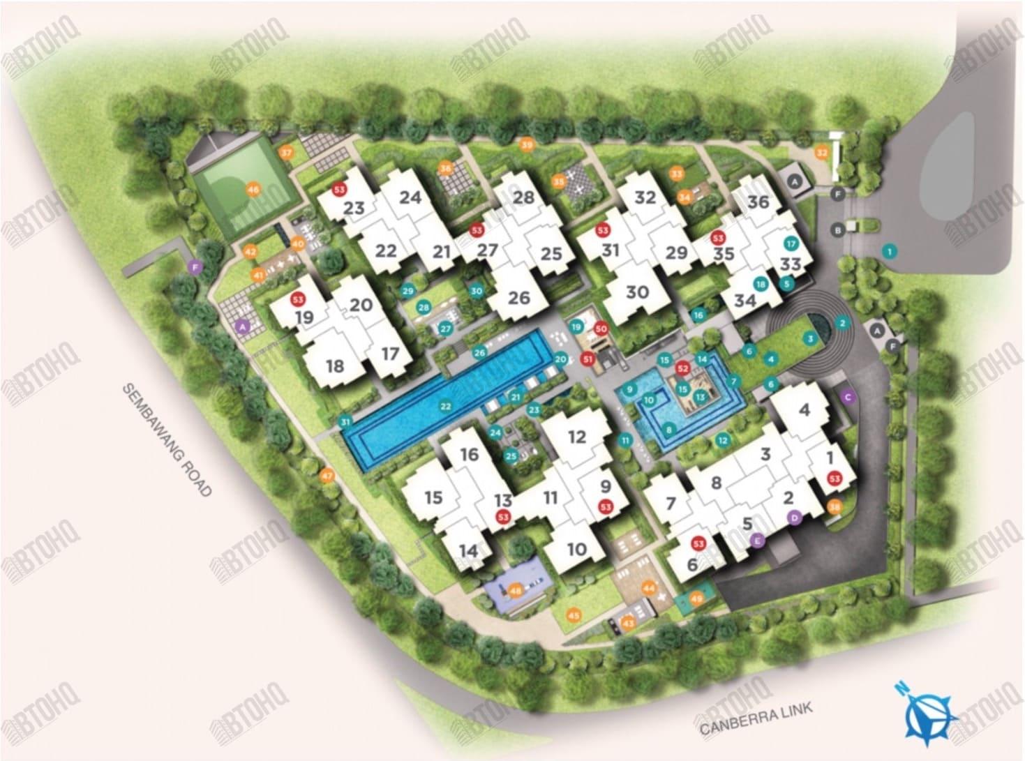 Provence Residence Site Plan