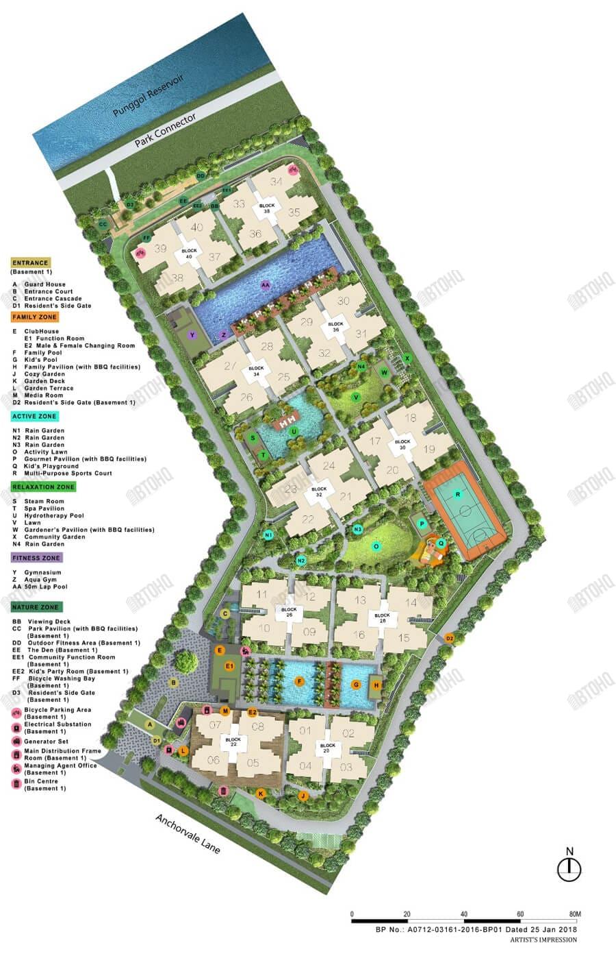 Rivercove Residences Site Plan