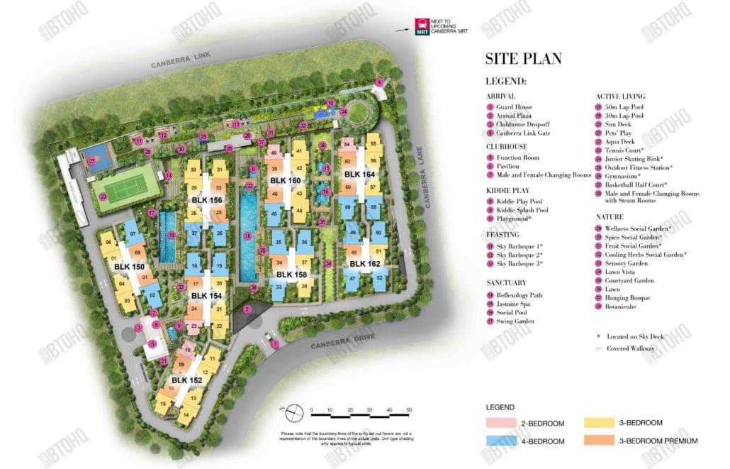 The Brownstone Site Plan