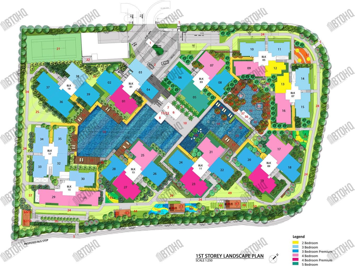 The Criterion Site Plan