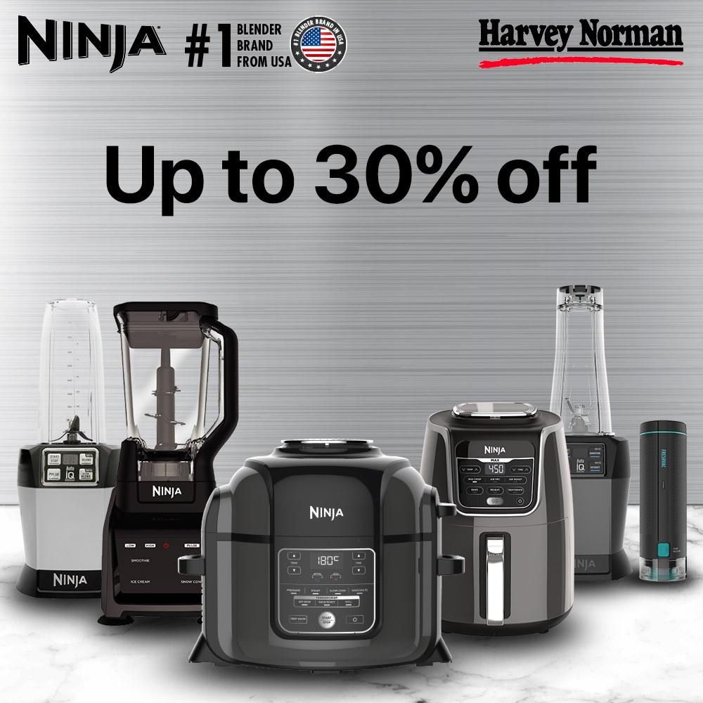 24 to 31 Aug: Up to 30 Percent off Ninja Kitchen Appliances