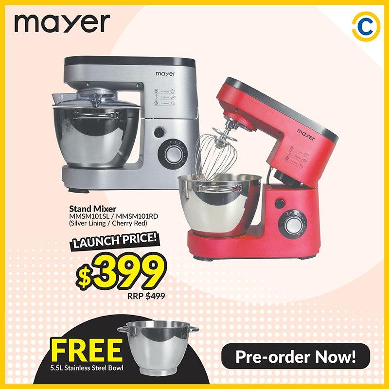 Mayer Free 5.5l Stainless Steel Bowl Promotion at COURTS