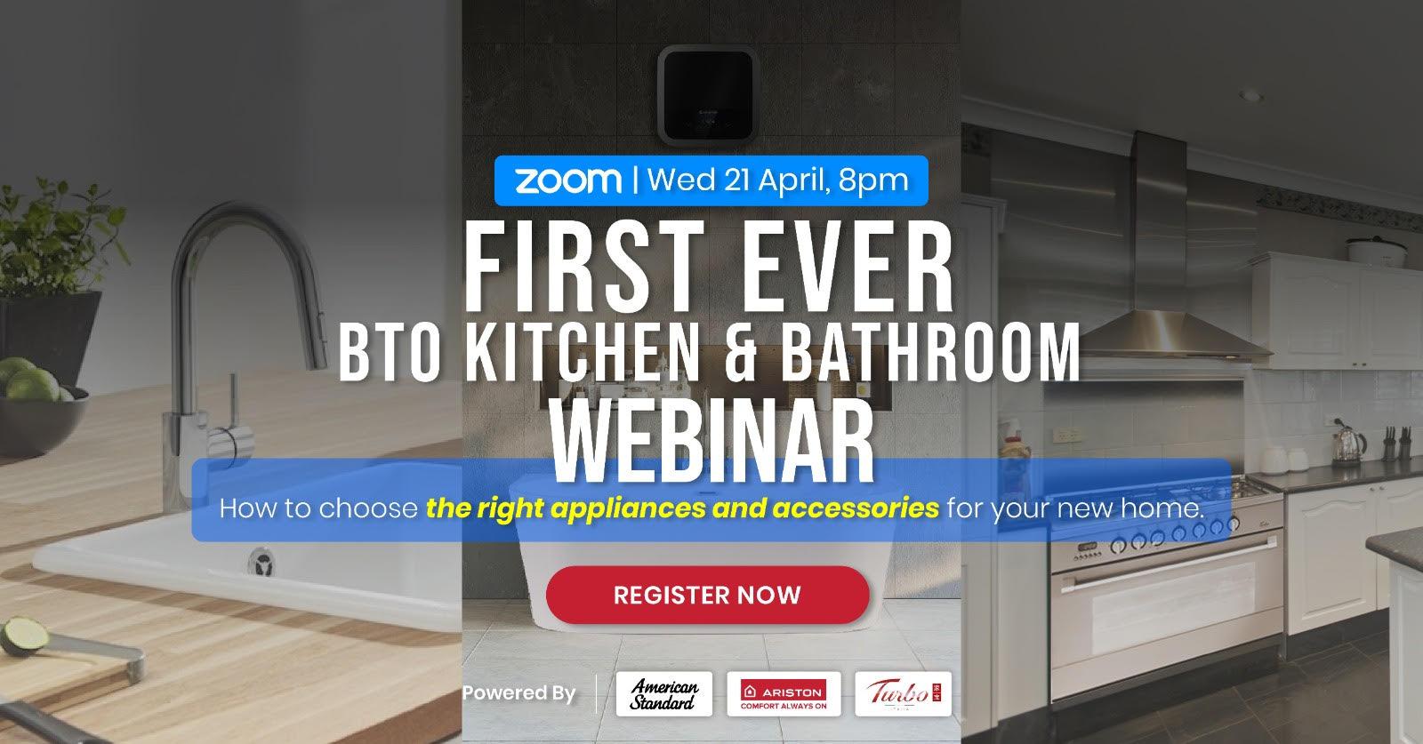 American Standard x Ariston x Turbo First Ever New Homeowners Guide to Kitchen and Bathroom Appliances Zoom Event