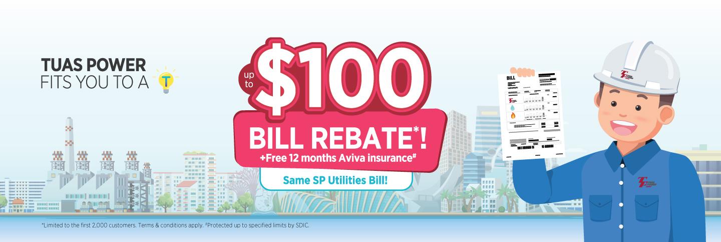 BTOHQ Exclusive Deal: Enjoy Up To $100 Bill Rebates on Tuas Power Plans