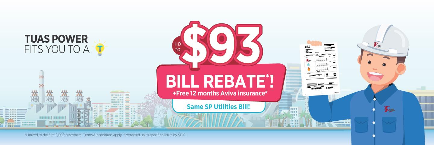 BTOHQ Exclusive Deal: Enjoy Up To $93 Bill Rebates on Tuas Power Plans