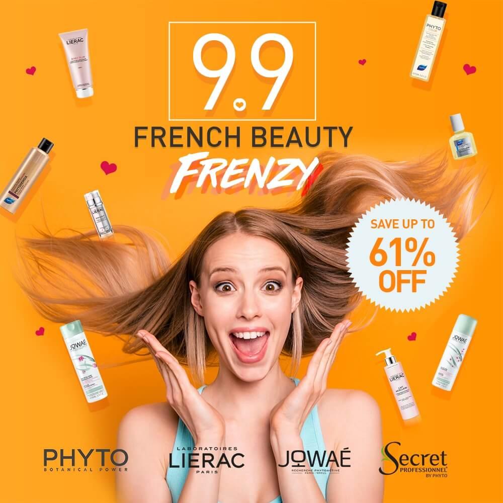 Enjoy 9.9 Exclusive Promotions with Botanical French Beauty Skincare & Haircare products