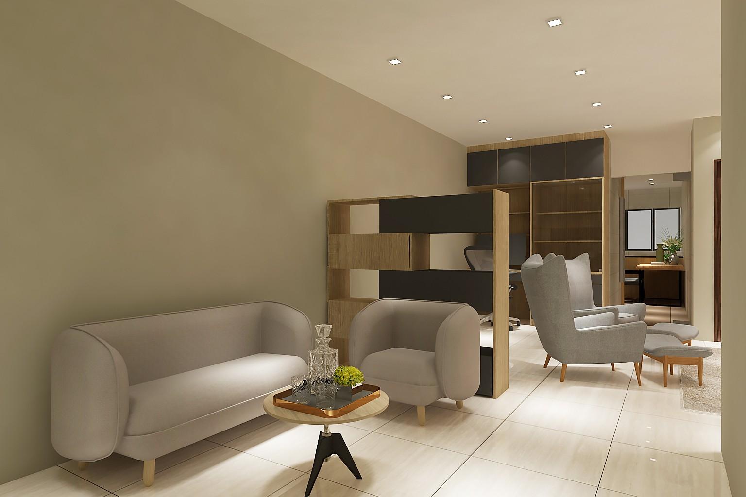 Inside Story Interior Design | Interior Designer Singapore - BTO HQ