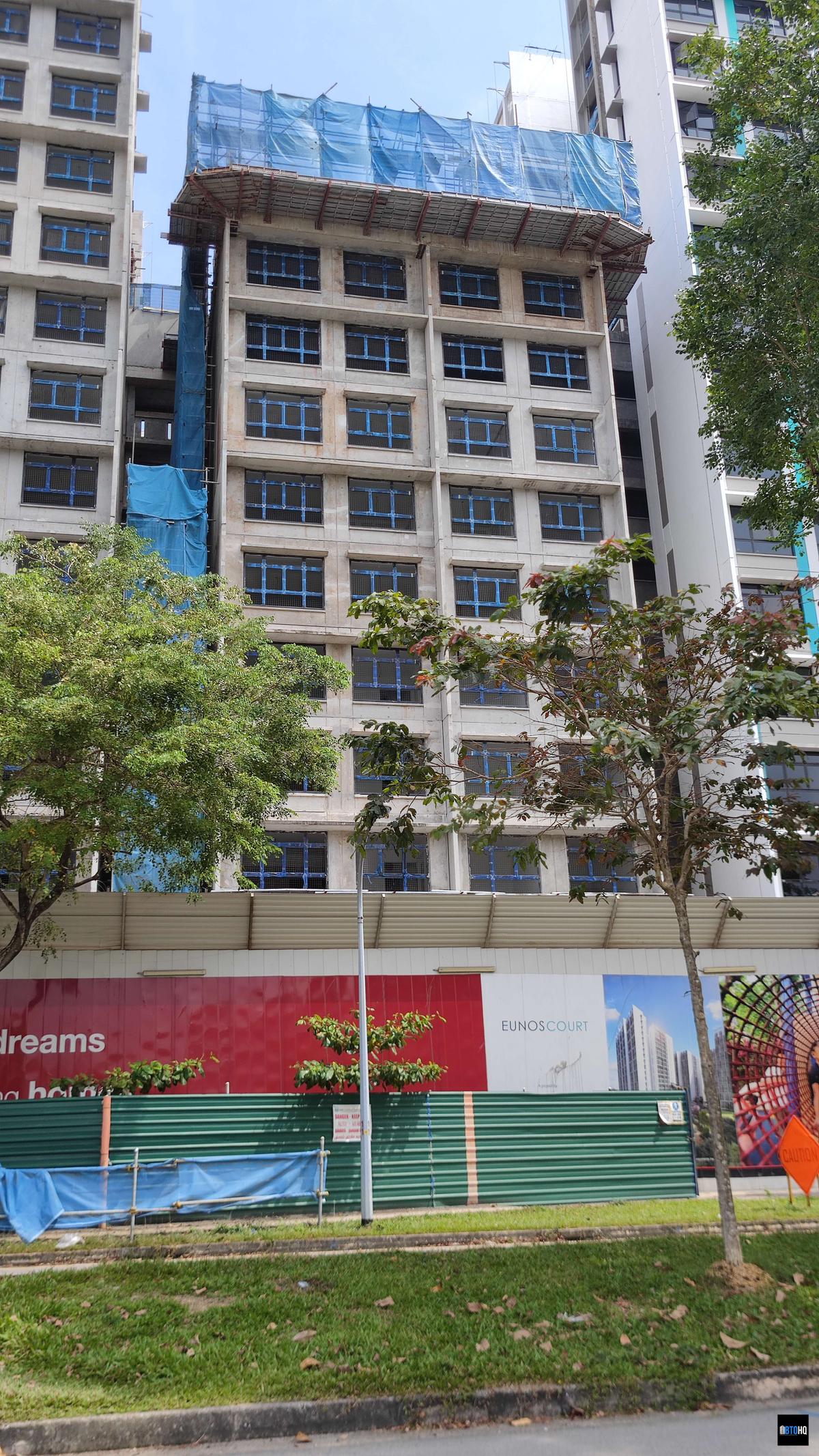 Eunos Court | BTO Project Progress Update